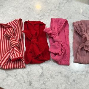 Four baby bling headbands